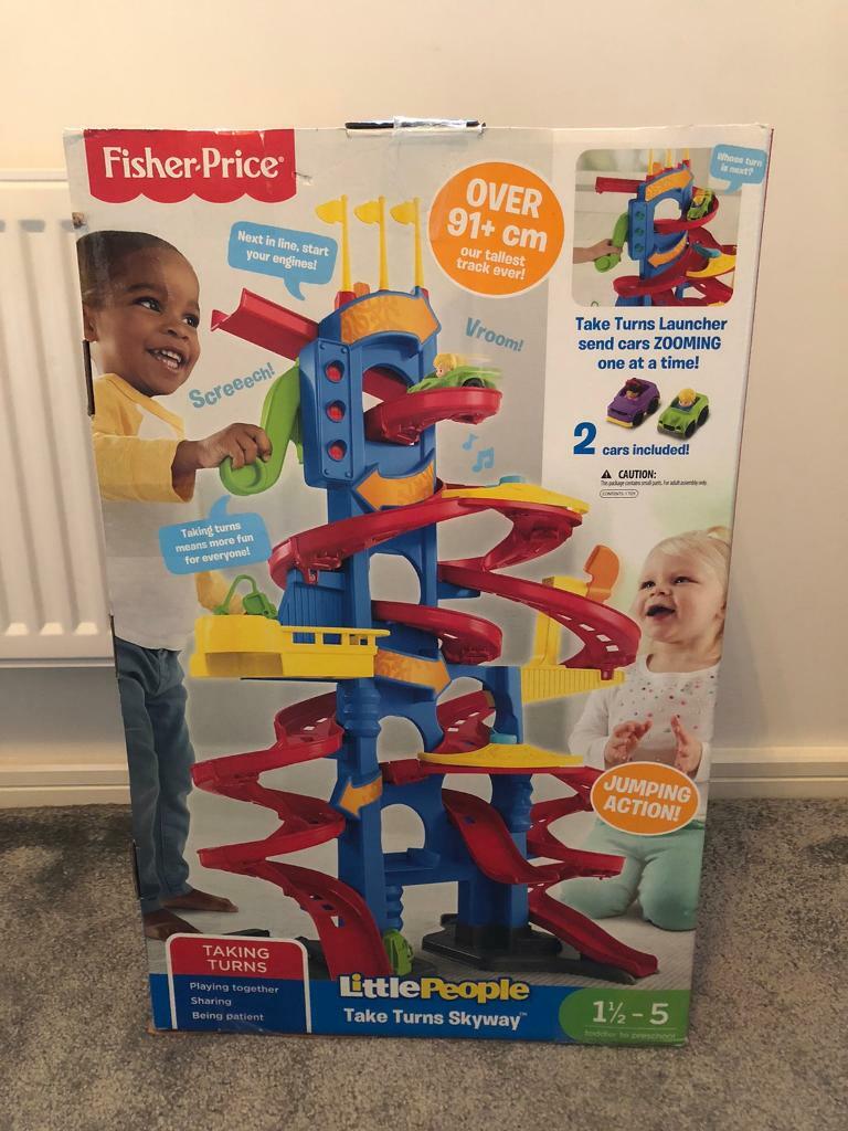 fisher price take turns skyway cars